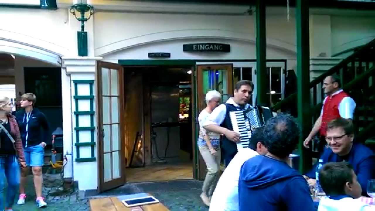 Wenen (Vienna / Wien) - Bij de Heuriger (Beim Heurigen) in Grinzing, 27 juni 2015