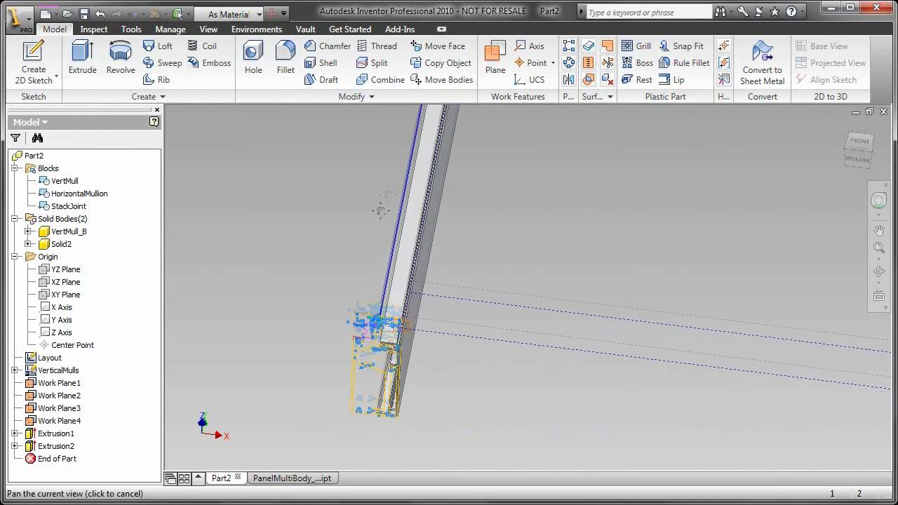 Autodesk Inventor Multi Body Assembly Layout