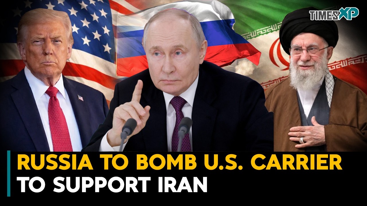 Russia To Bomb U.S. Carrier To Support Iran? Iran-Israel War