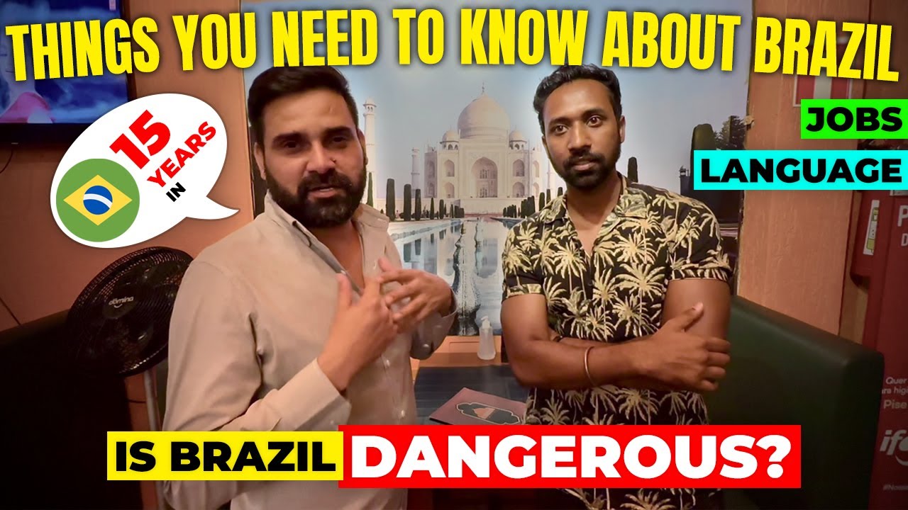 How SAFE is Brazil ? Business in Brazil | Jobs | Work | Indian Restaurant | Safety | Crime | Favela