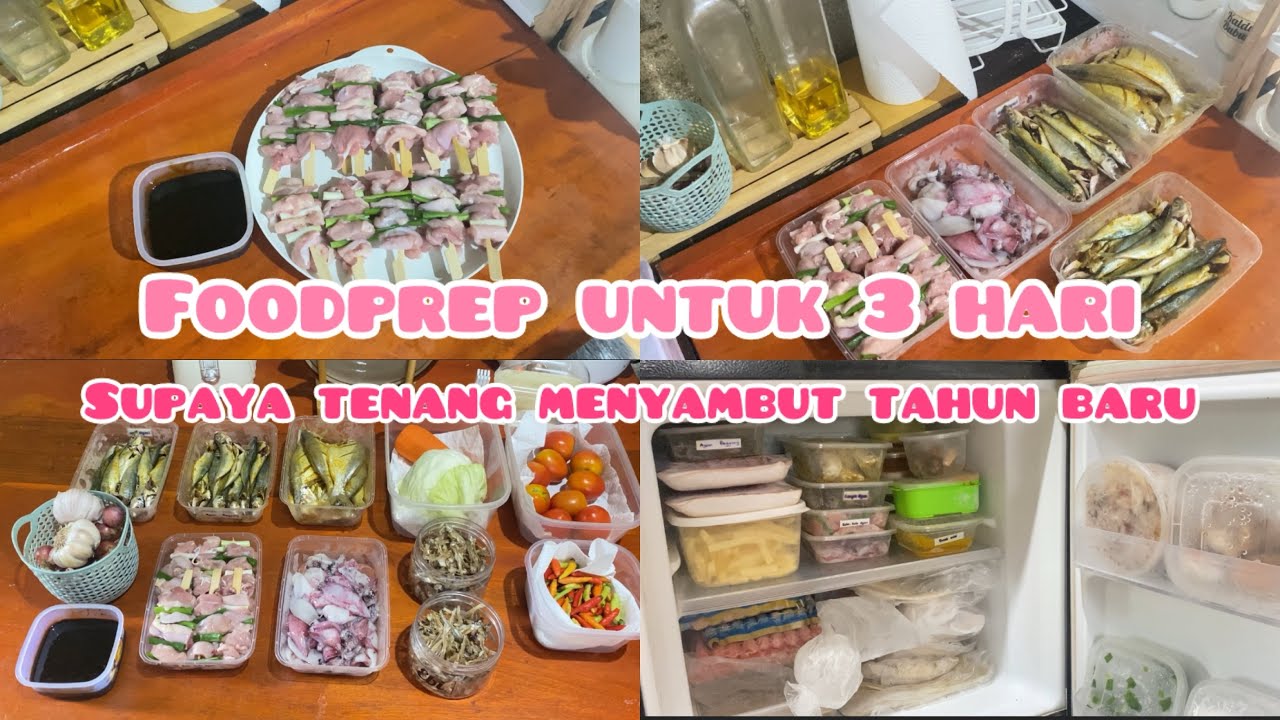 BUAT SATE YAKITORI 🍢🍢‼️SEKALIAN FOODPREP UNTUK 3 HARI #foodpreparation 