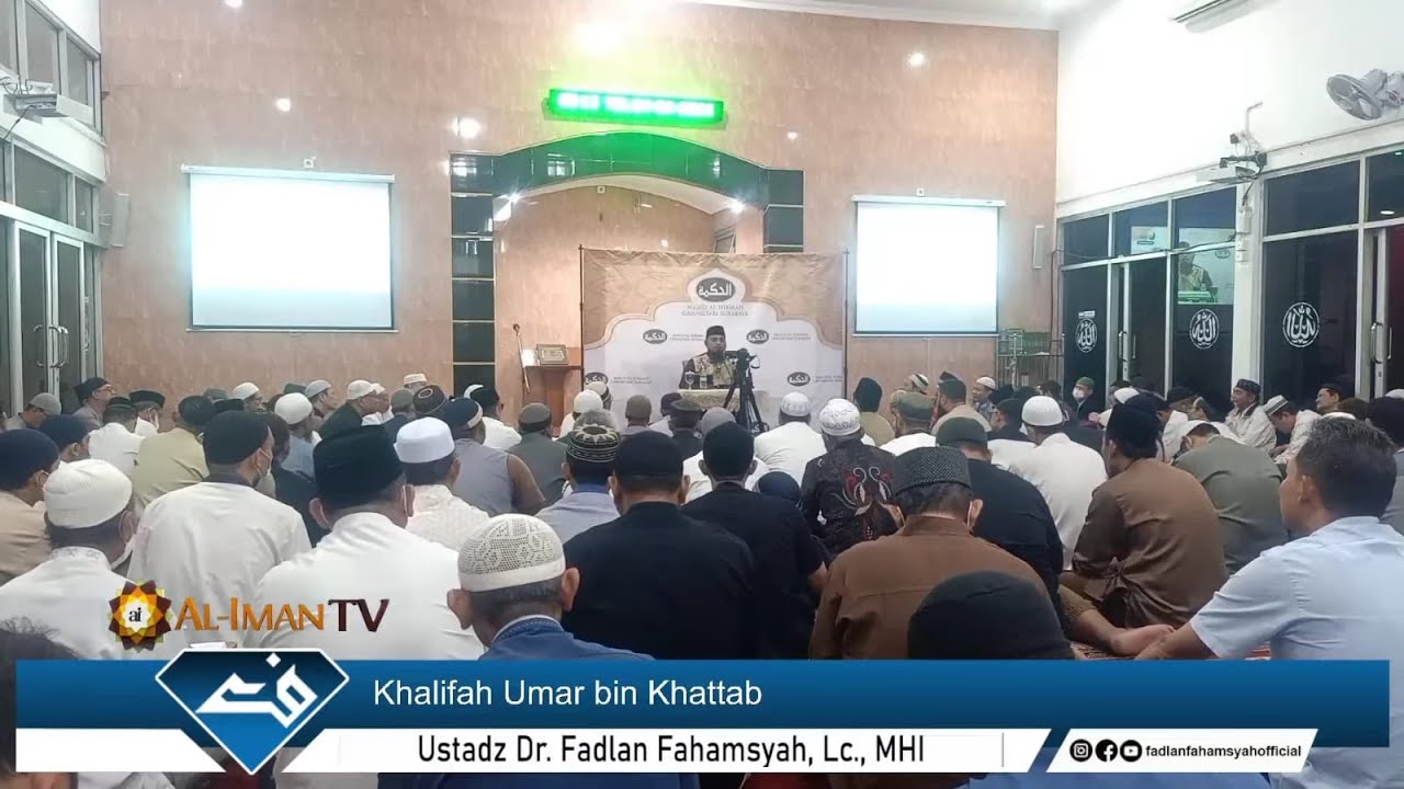 🔴[LIVE] Khalifah Umar bin Khattab - Ustadz Dr. Fadlan Fahamsyah, Lc., MHI