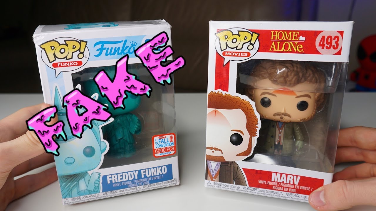 Поддельная фигурка VS Оригинальная Funko POP!