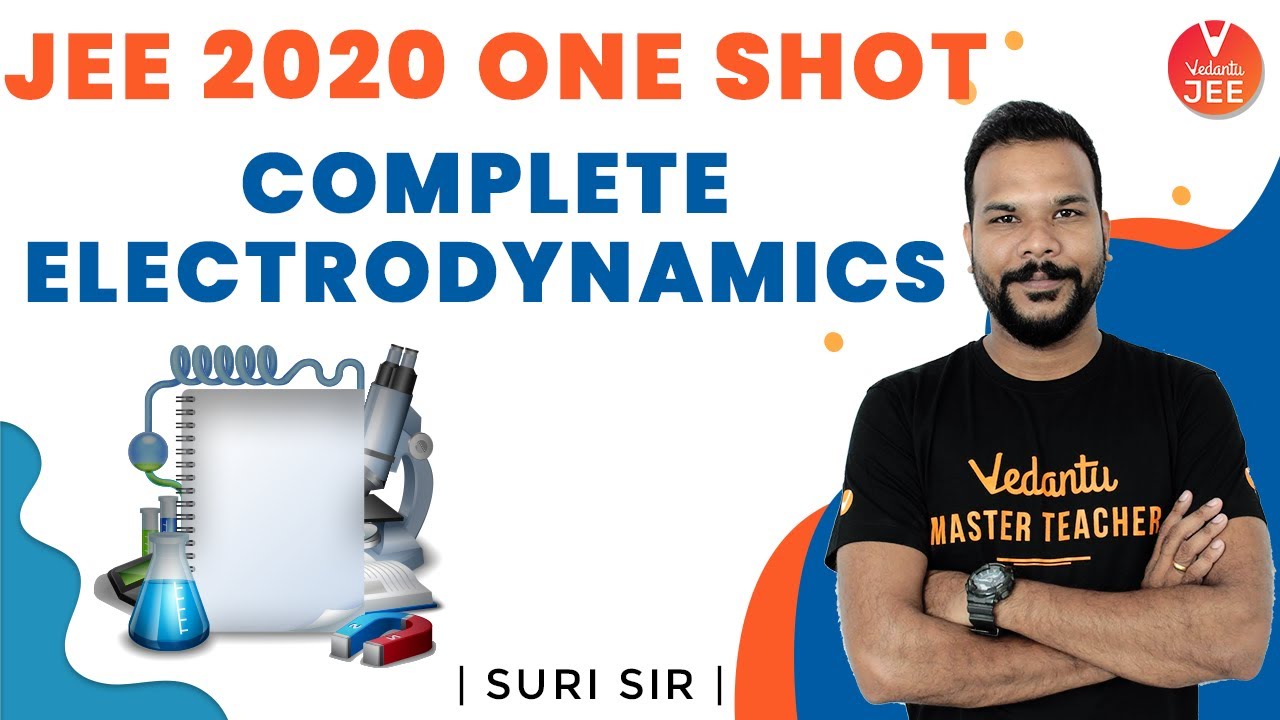 JEE 2020 One Shot - Complete Electrodynamics 🙇 | Suri Sir | The Final Lap | Vedantu JEE