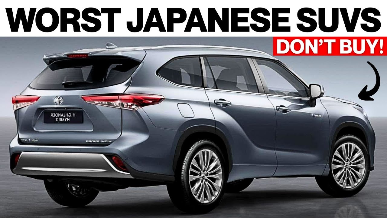 The 3 Best and 3 Worst Japanese SUVs to Buy This 2025 (SUV Buyer's Guide)!