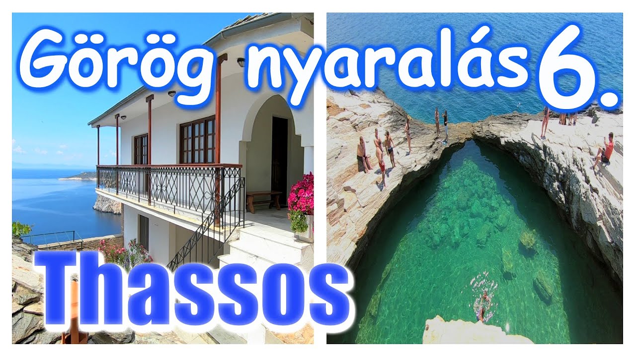 Szt. Mihály Arkangyal kolostor és a Giola Lagúna - Görög nyaralás Thassos 6.