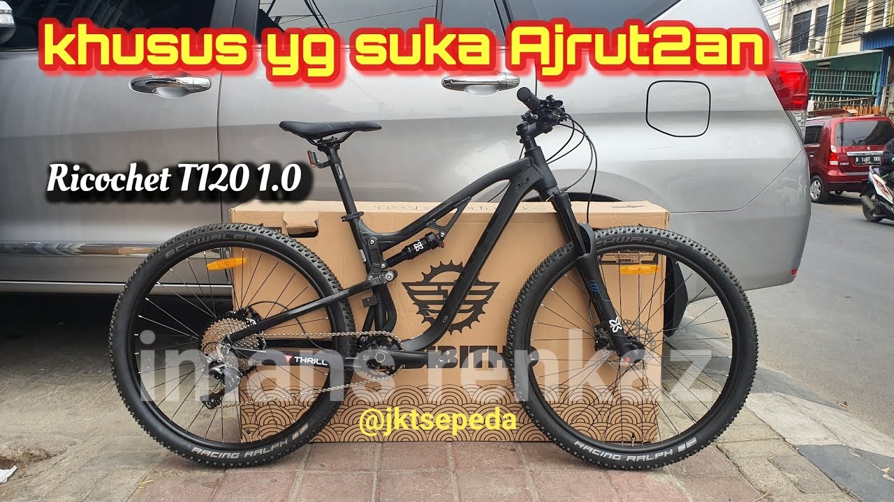 Sepeda Gunung Paling Mantul dikelasnya | MTB Thrill RICOCHET T120 1.0 Terbaru