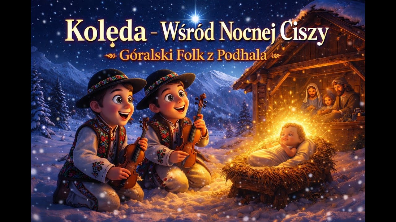 Wśród Nocnej Ciszy Najpiękniejsza Polska Kolęda 🎄Tradycyjne Góralskie Wykonanie | Wigilia 2025🏔️✨