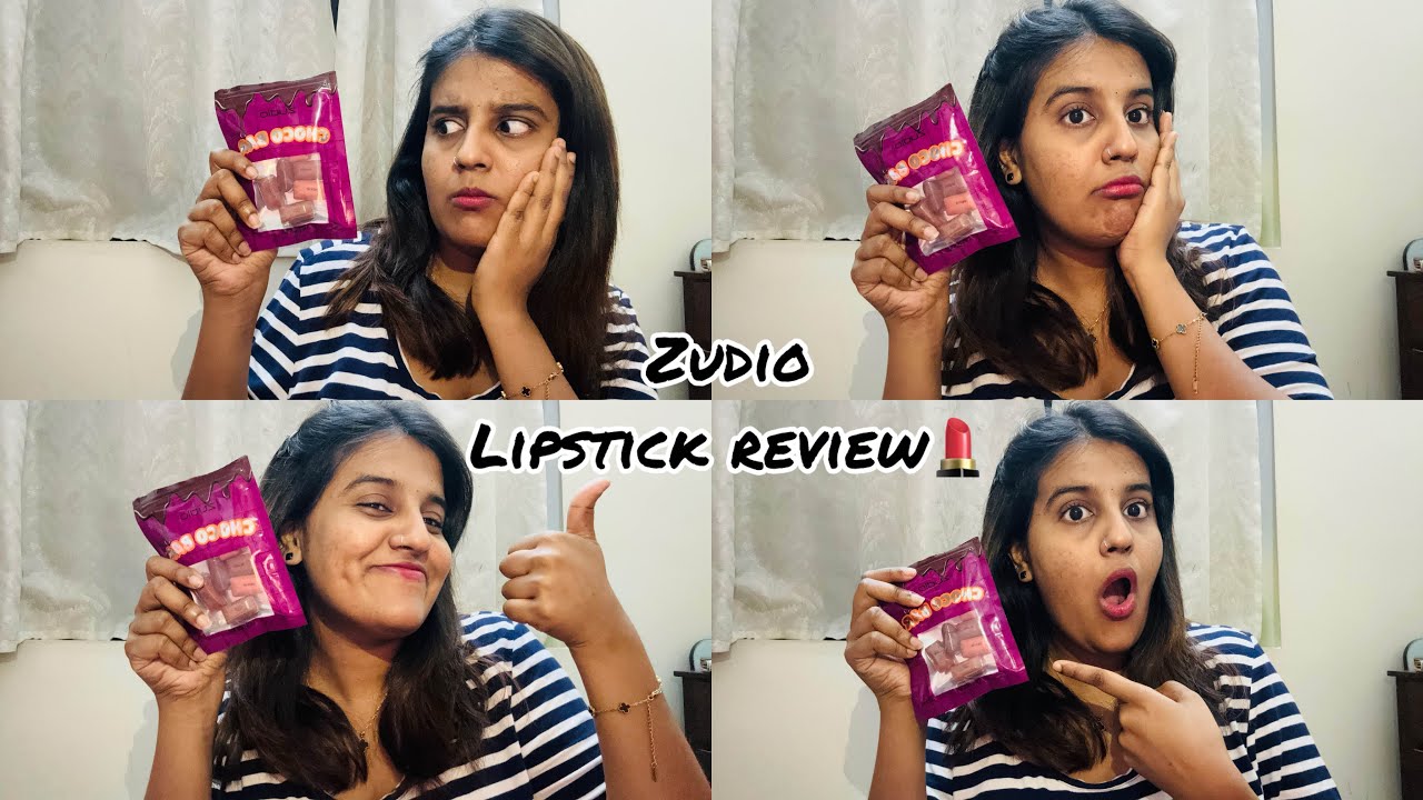Zudio Mini lipstick Review 💄| Zudio Haul | #review #zudio #lipstick #influencer #vlogger