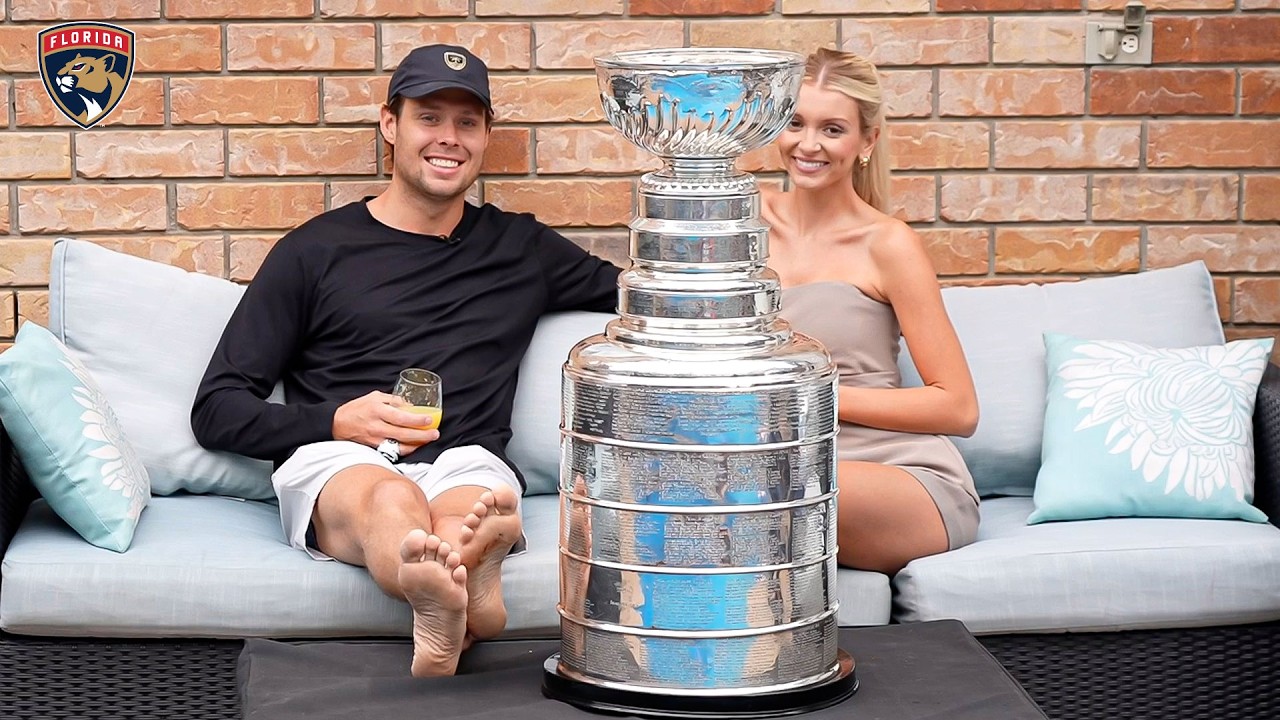 Carter Verhaeghe's Day with the Cup 🏆