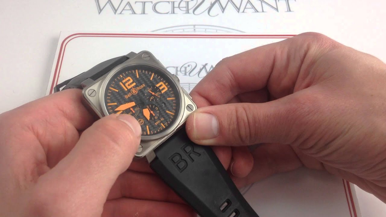 Bell & Ross BR01-94-TO Chronograph Orange Limited Luxury Watch Review