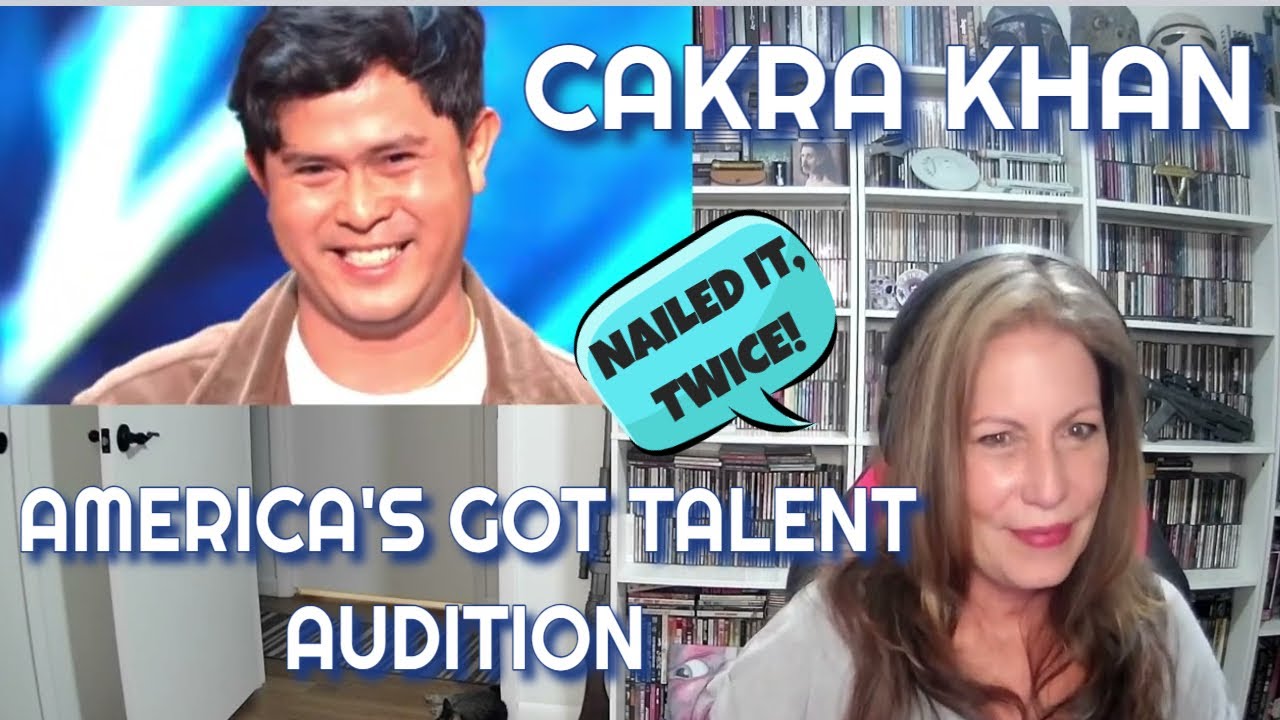CAKRA KHAN-прослушивание AGT | Реакция Чакра Хана-TSEL
