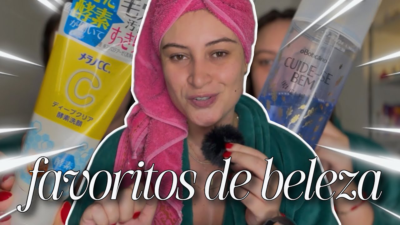 Favoritos de Janeiro: MEUS PRODUTOS DE BELEZA MAIS USADOS + Rotina Noturna 
