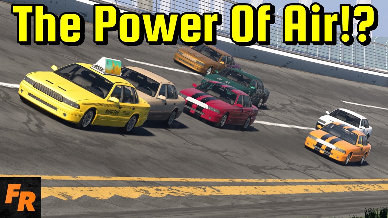 В BeamNG.drive теперь есть нормальный слипстрим!