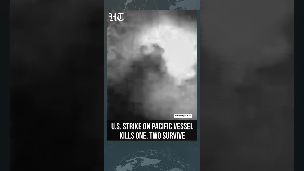 U.S. Military Strike on Vessel in Eastern Pacific Kills One, Leaves Two Survivors | #shorts