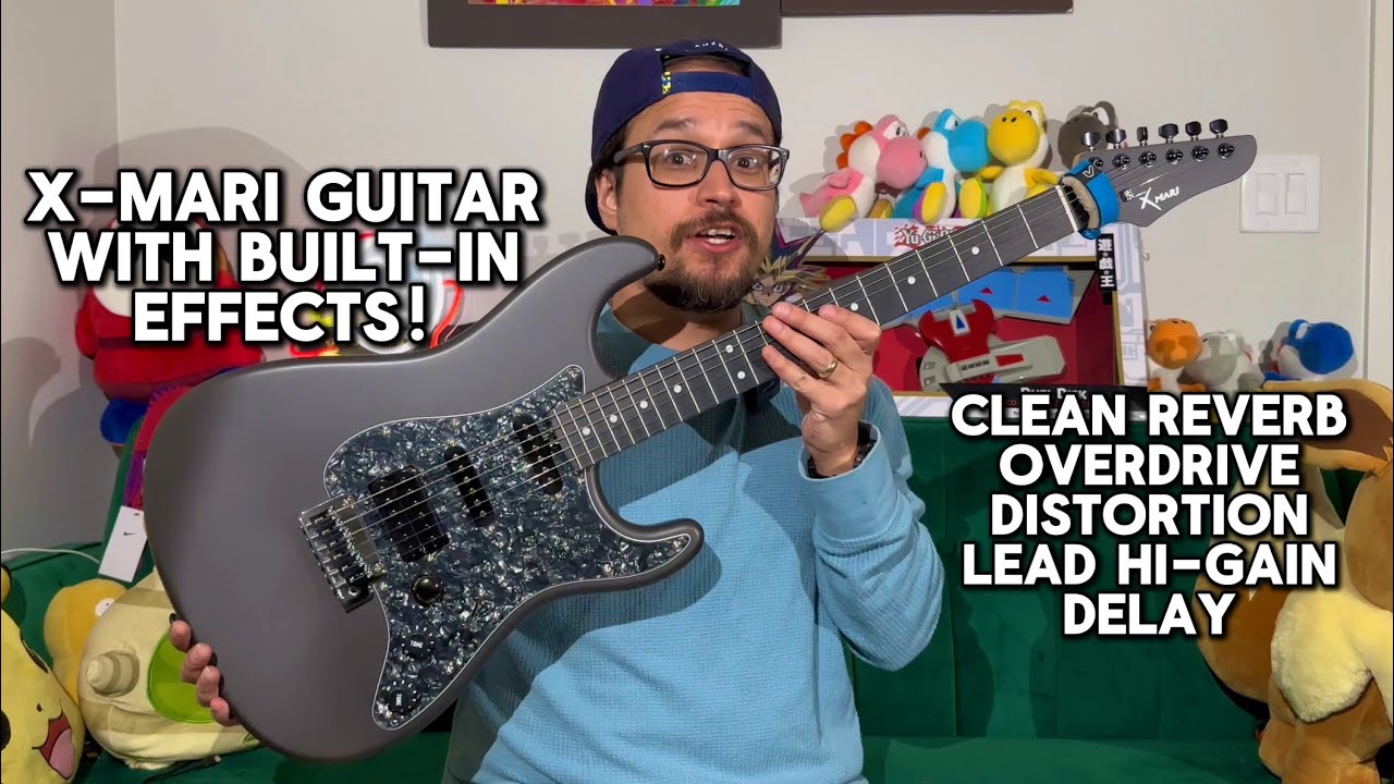 X-Mari Guitar with Built in Effects! By Enya Music