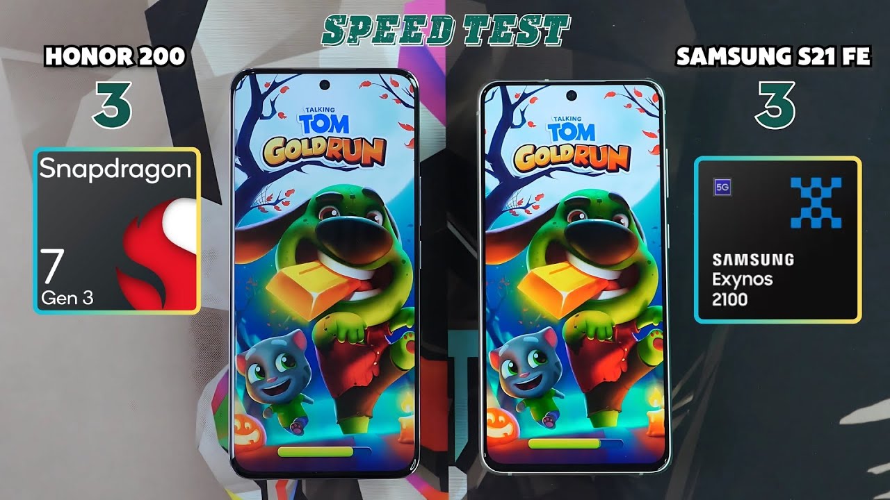 Honor 200 vs Samsung Galaxy S21 FE Speedtest & Camera Comparison