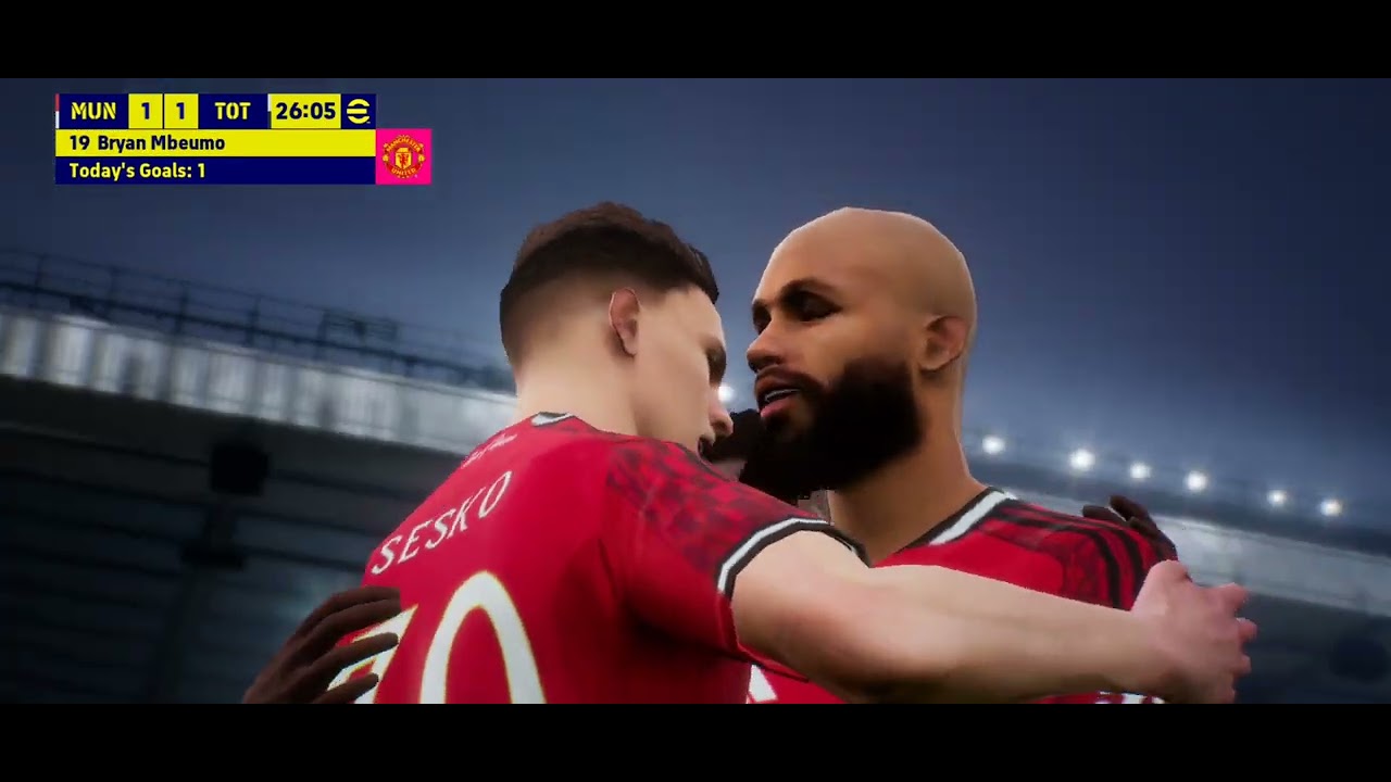 Man UTD Vs Totenhem 