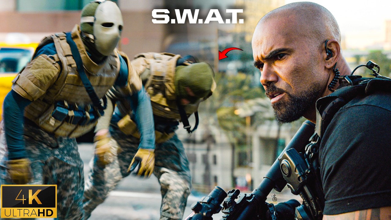 Hondo and Team Stop the Robbery | S.W.A.T. 4k Scene