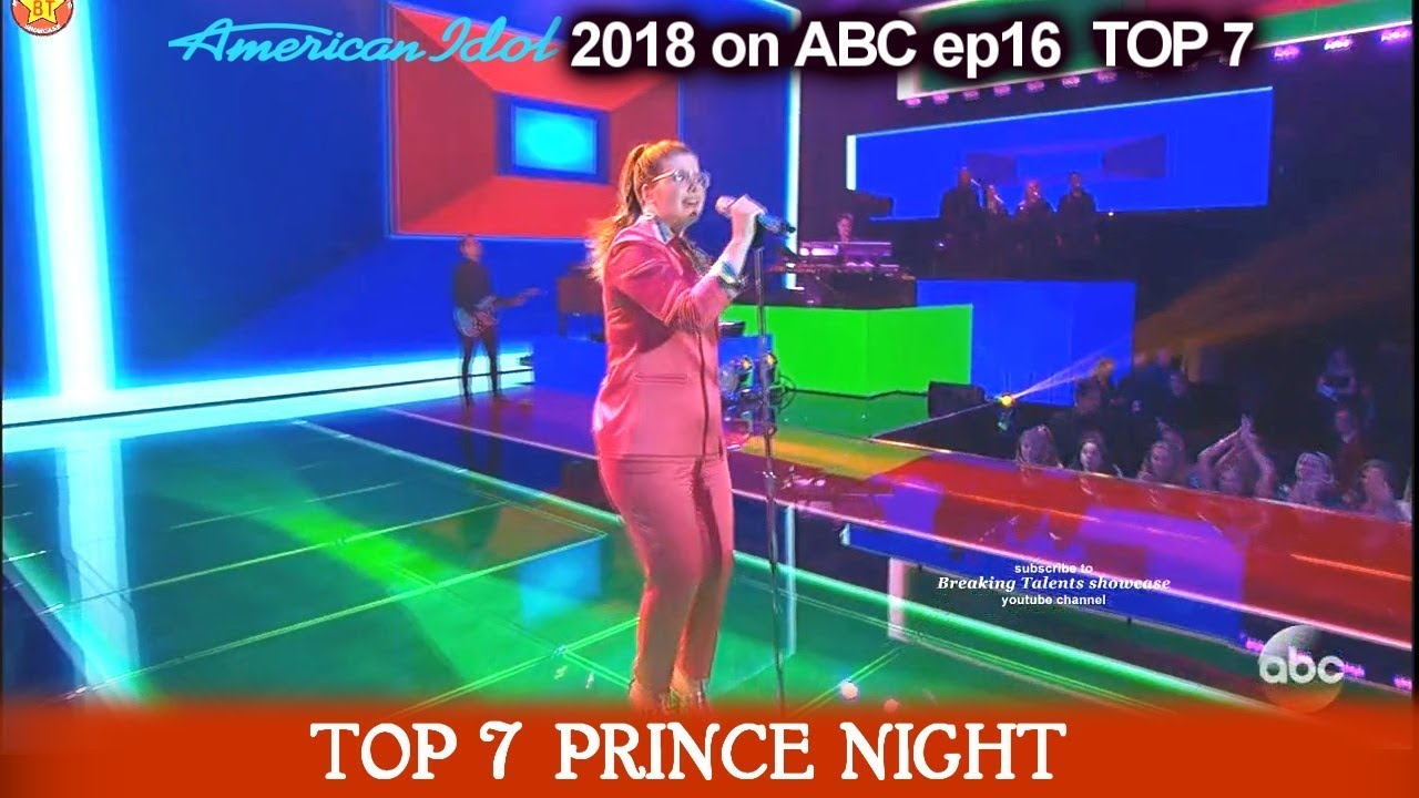 Catie Turner sings “Manic Monday” FORGOT LYRICS BUT AWESOME Prince Night American Idol 2018  TOP 7
