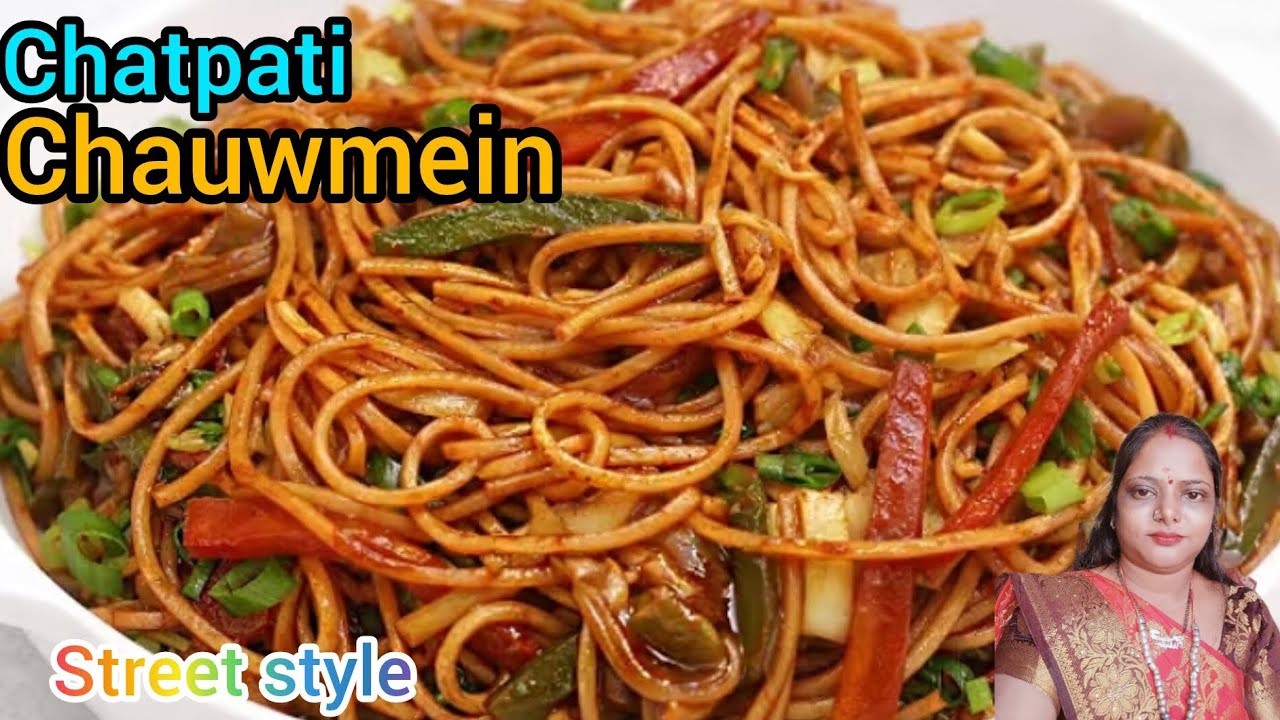 10 min मैं इसके ठेले वाली चाऊमीन  के सारे secret- Street style veg chowmein recipe😋👌 |