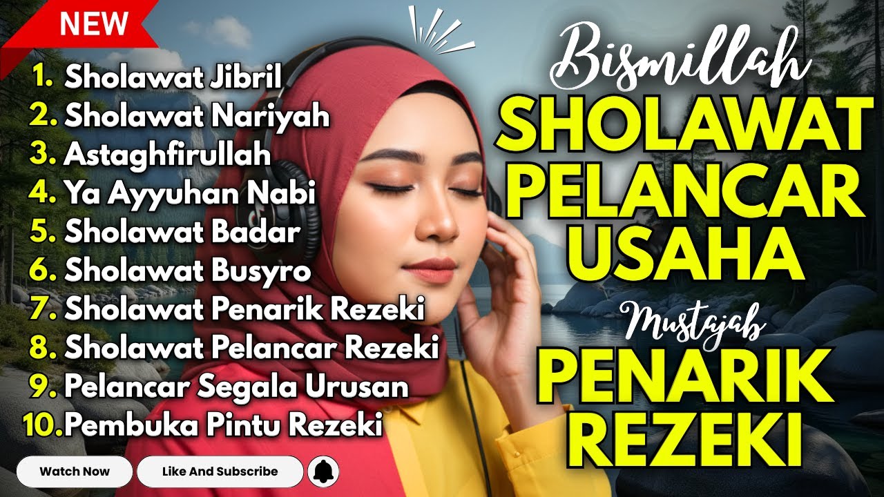 KUMPULAN SHOLAWAT NABI MERDU VIRAL TERBARU | Sholawat Jibril, Burdah, Nariyah, Busyro Penenang Hati
