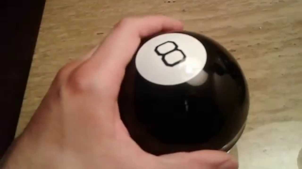 How to use a magic 8 ball