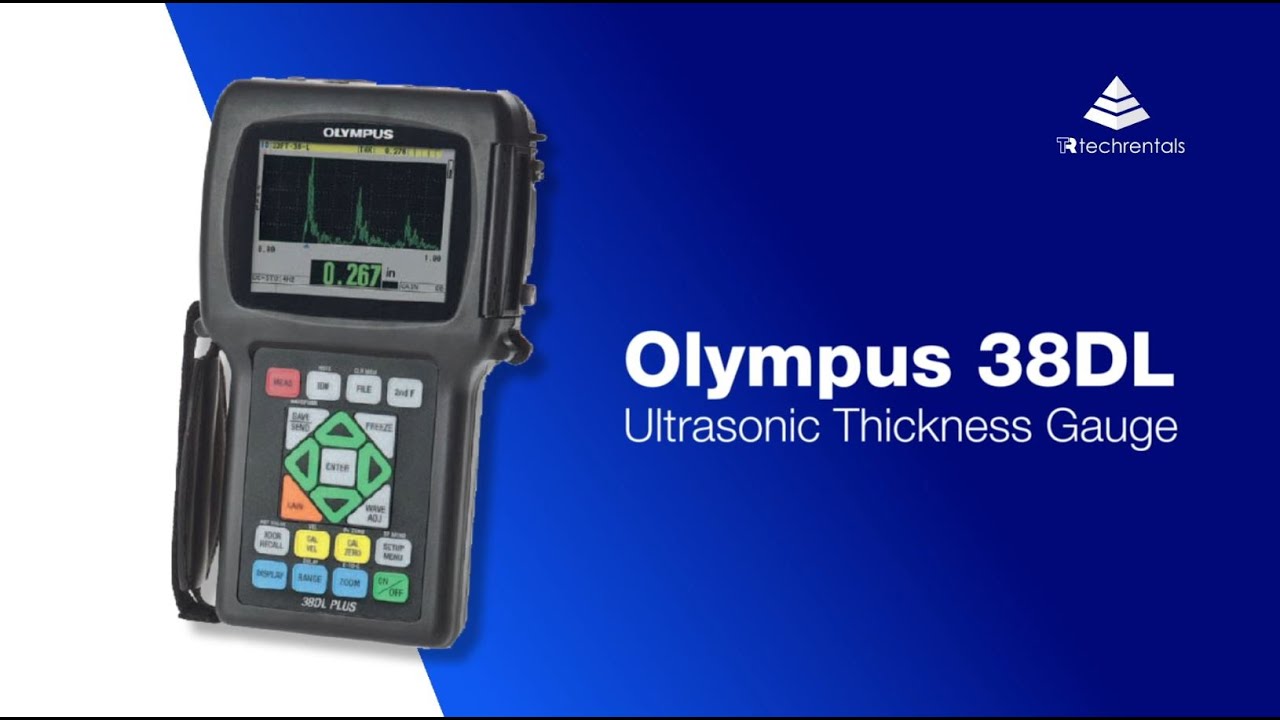 Olympus 38DL Ultrasonic Thickness Gauge