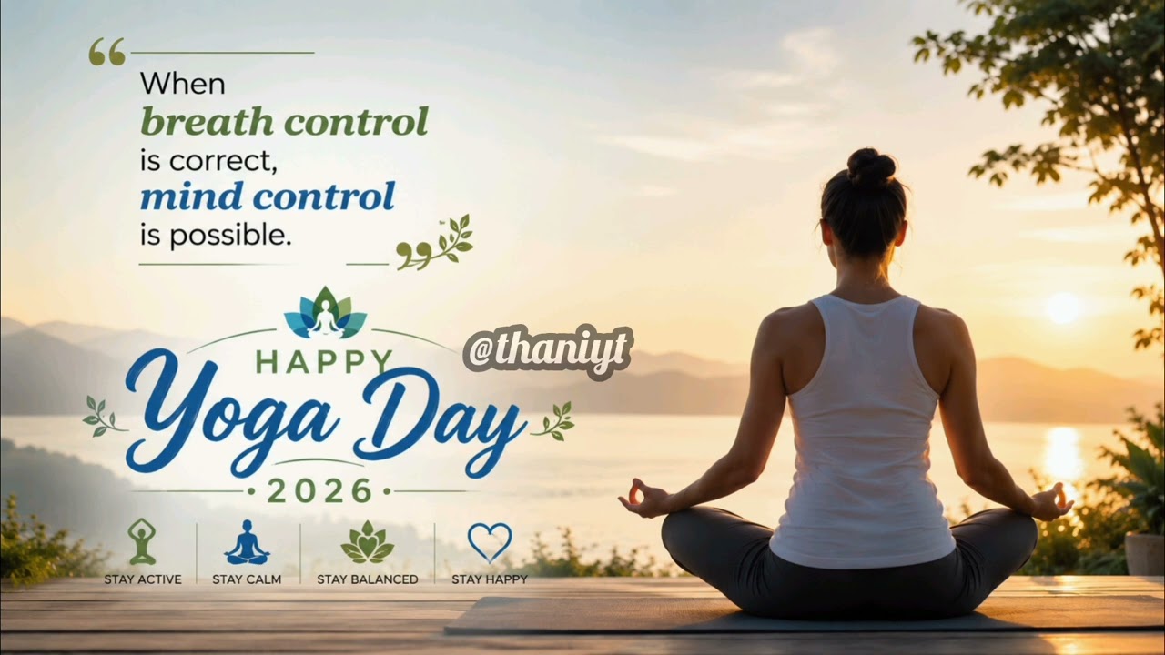 Happy International Yoga Day 2026|Happy Yoga Day 2026