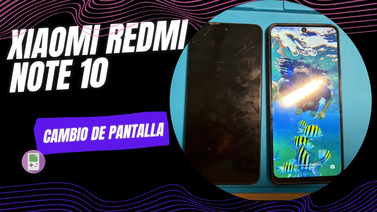 COMo Cambiar la PANTALLA de un XIAOMI REDMI Note 10
