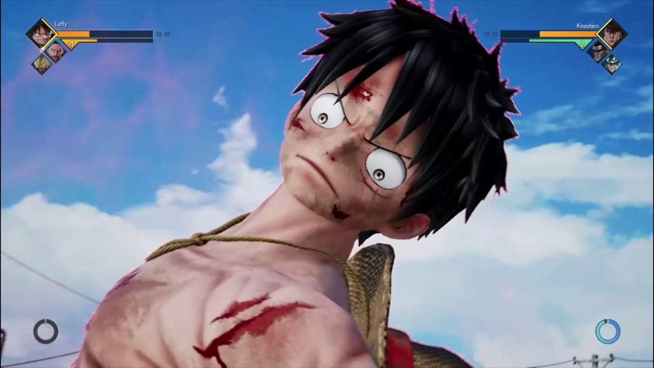 JUMP FORCE: KENSHIRO vs LUFFY & ZORO