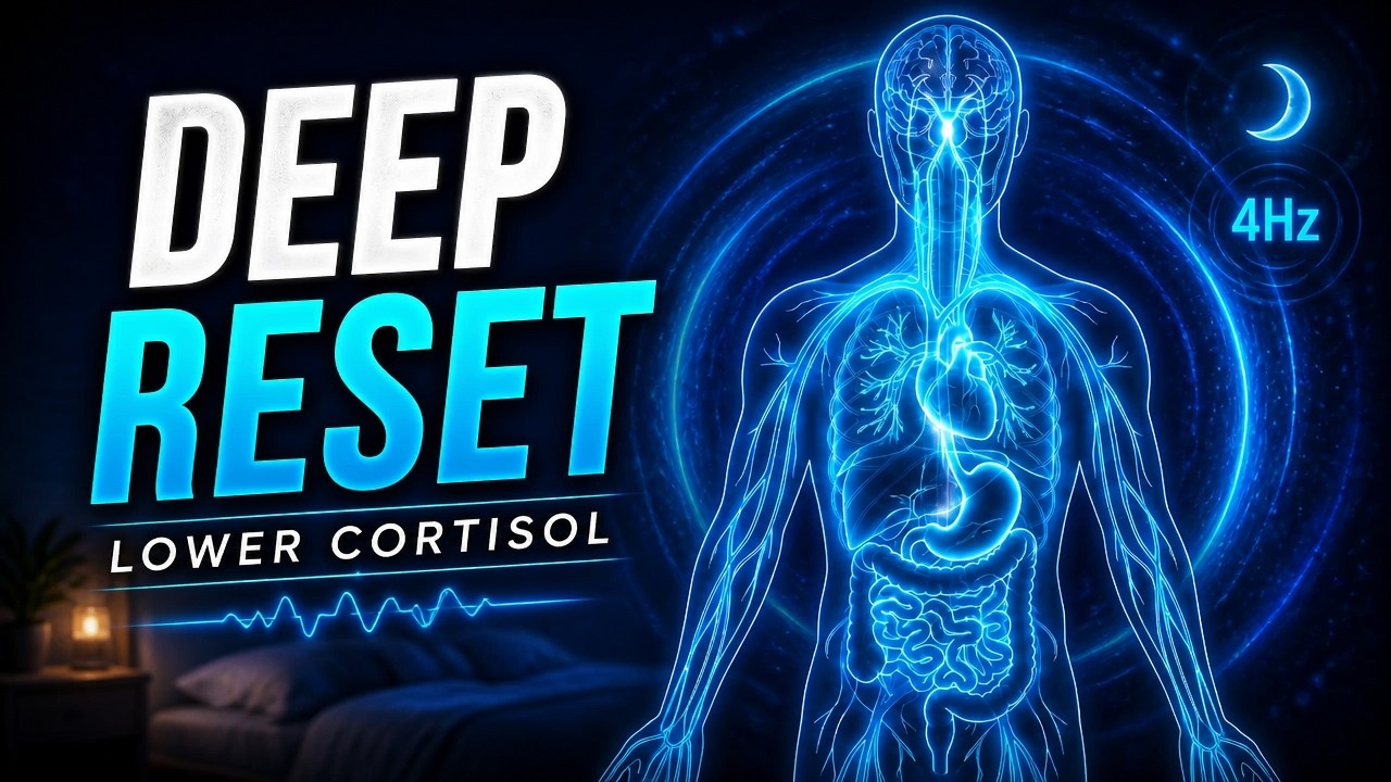 NSDR Sleep Protocol | 60 Min Cortisol Repair | Theta