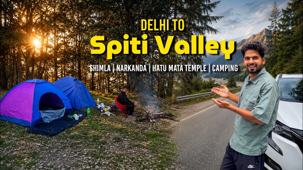 Delhi to Spiti valley tour day 1 | Spiti valley road trip 2026 | spiti valley | Hatu mata temple