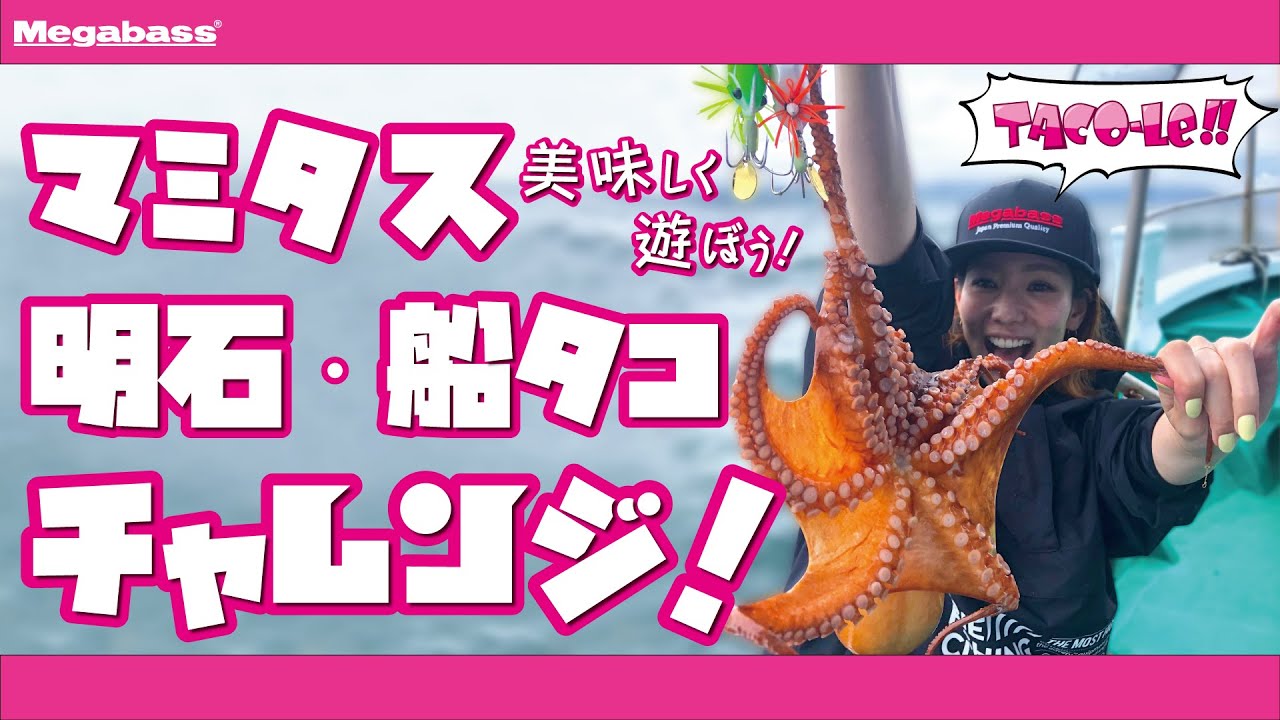 マミタス明石船タコチャレンジ！