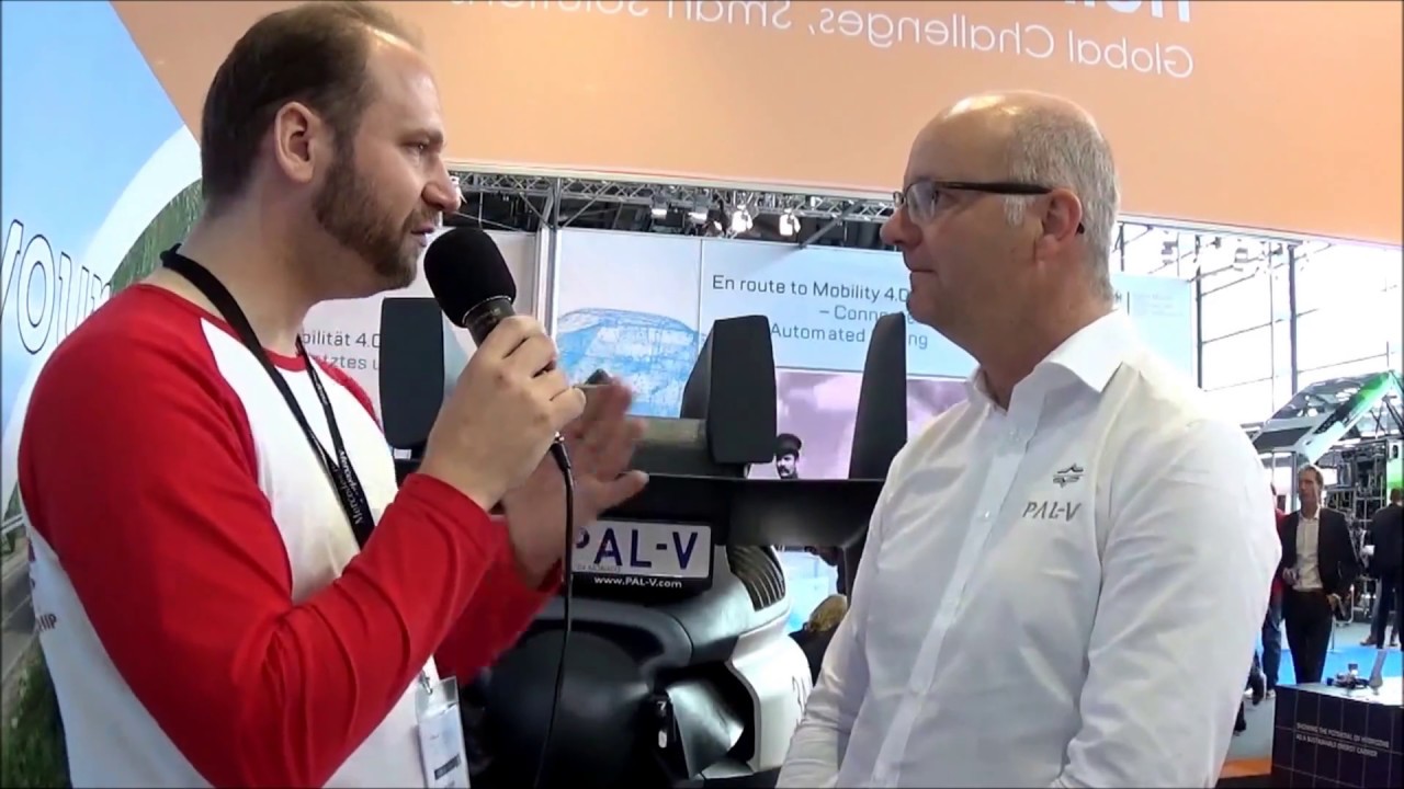 Startupradio at Frankfurt Motor Show - PAL-V the flying car