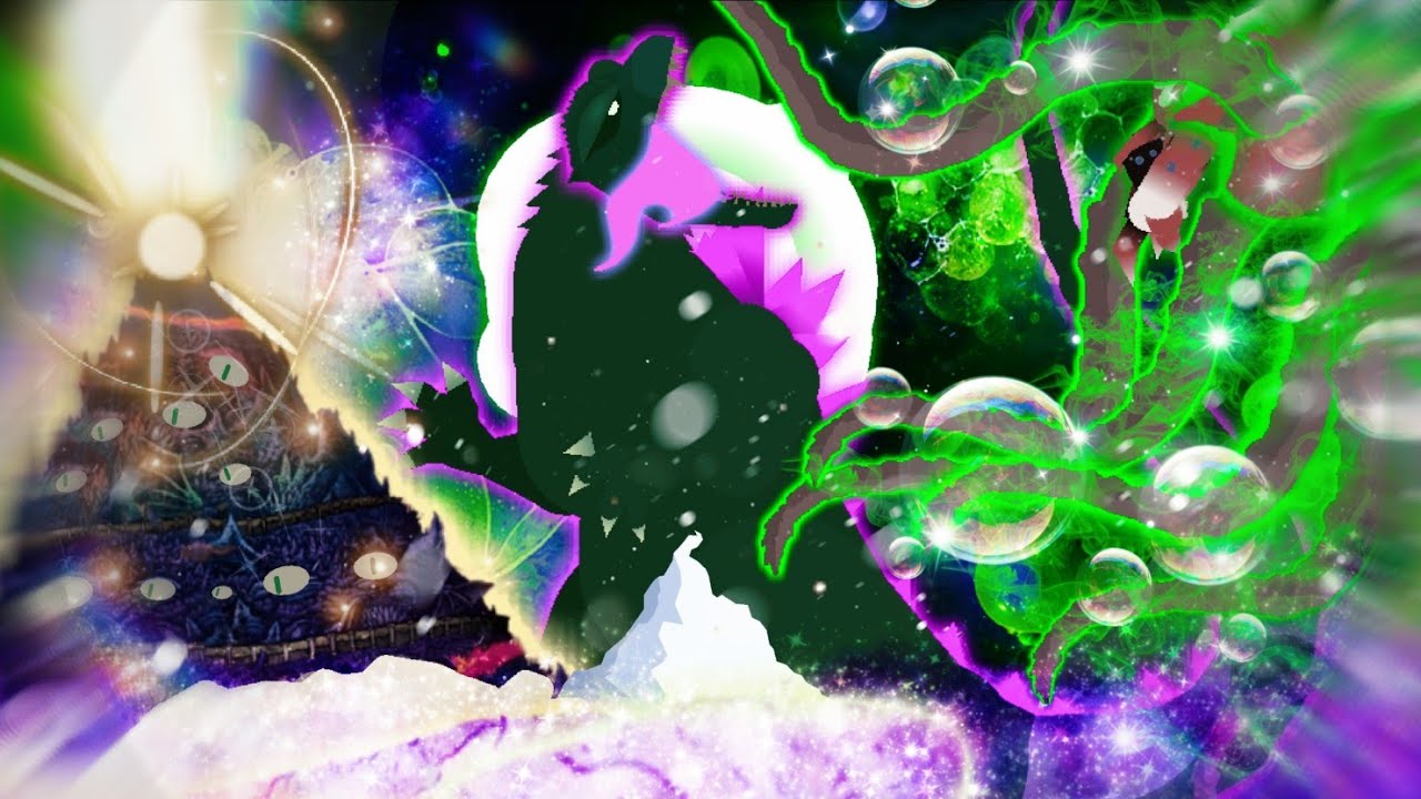 Godzilla in hell. God Mountain vs God Demon sticknodes animation