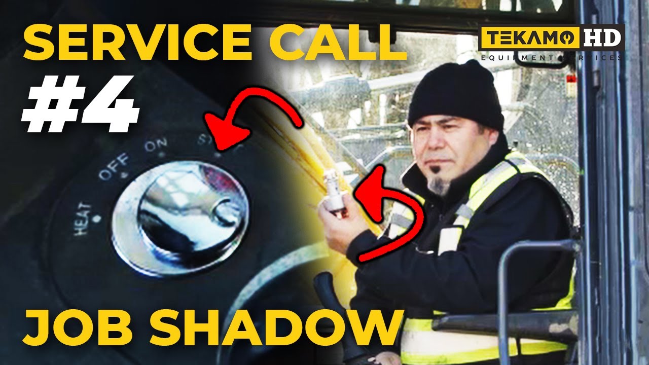 Service Call: Komatsu Excavator Repair on a PC200LC - Ignition Switch Problems