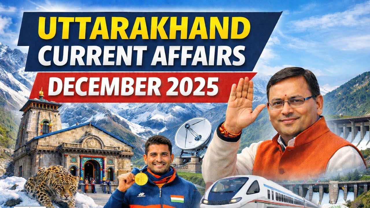 Uttarakhand Current Affairs December 2025 Part 1