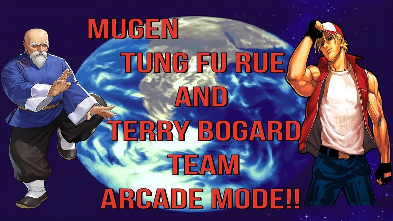 MUGEN Tung Fu Rue (Pots) And Terry Bogard (CvS/Pots) Longplay!!