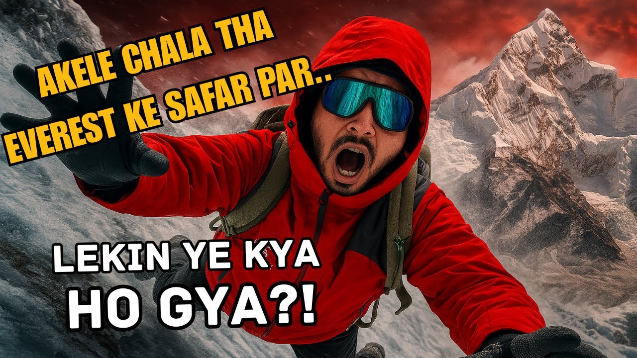 Solo Trek to Everest Base Camp | Akele Chala Tha… Par Ye Nahi Socha Tha! 😱 | Extreme Survival Vlog