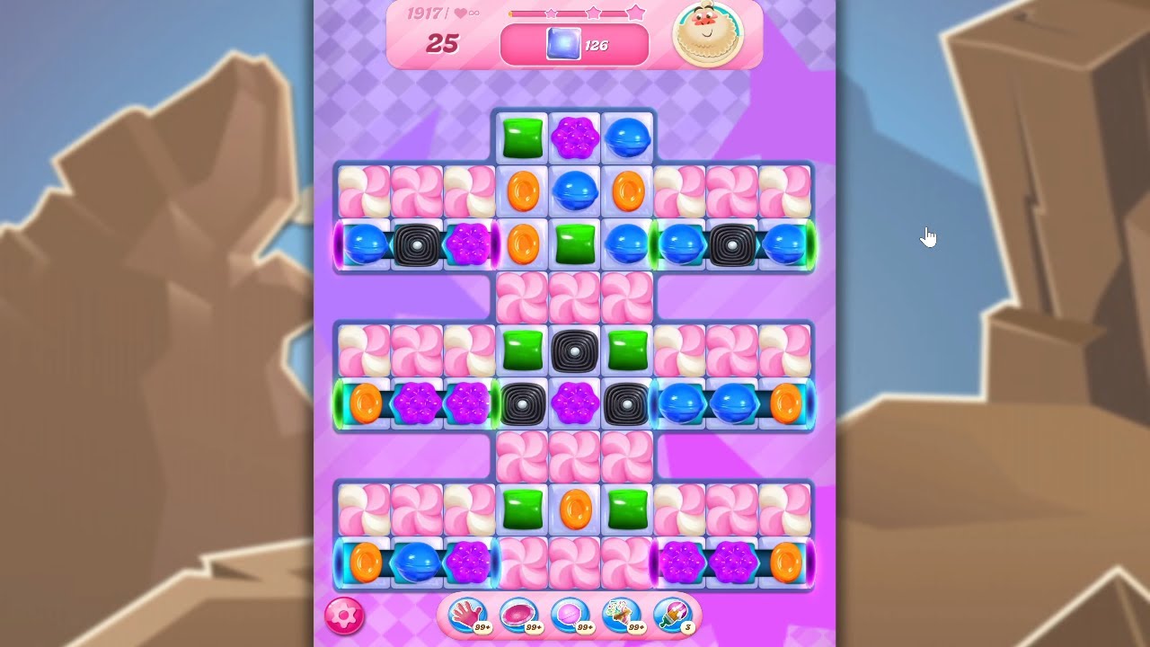 Candy Crush Saga LEVEL 1917 NO BOOSTERS (new version)🐟☑️