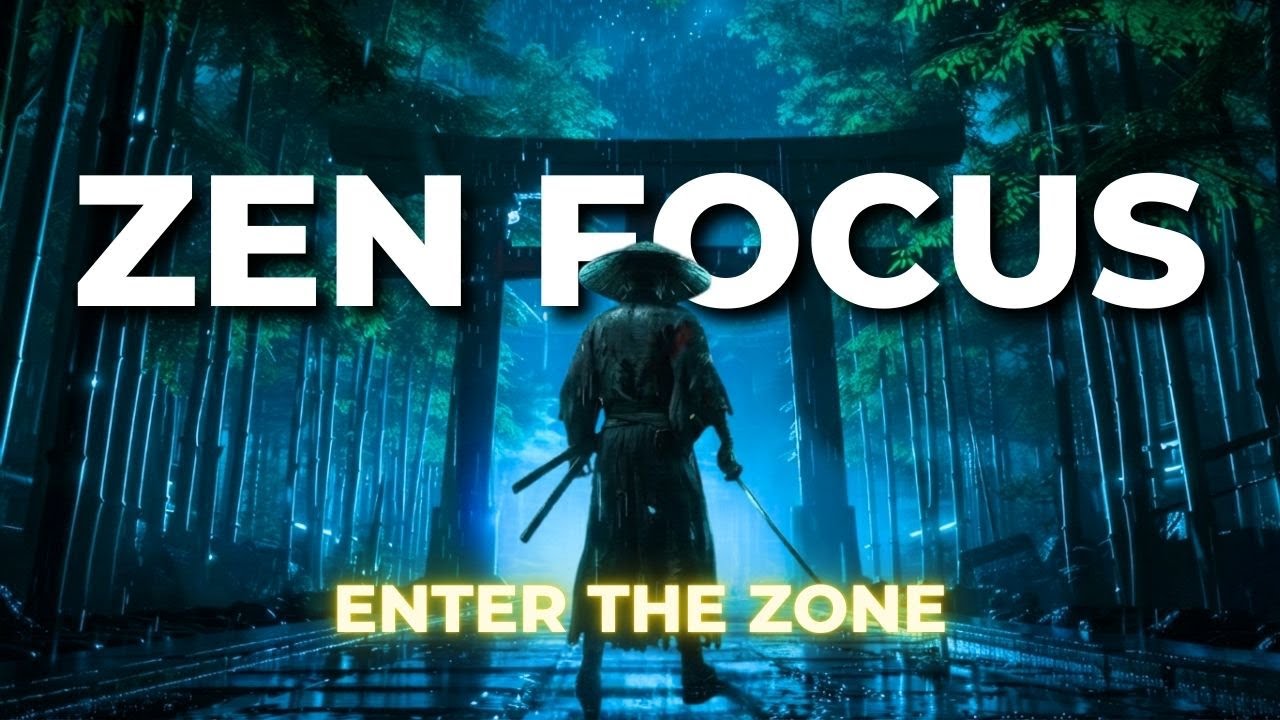 ZEN FOCUS: Enter The Zone ⚡ 60Hz Gamma Waves & Binaural Beats