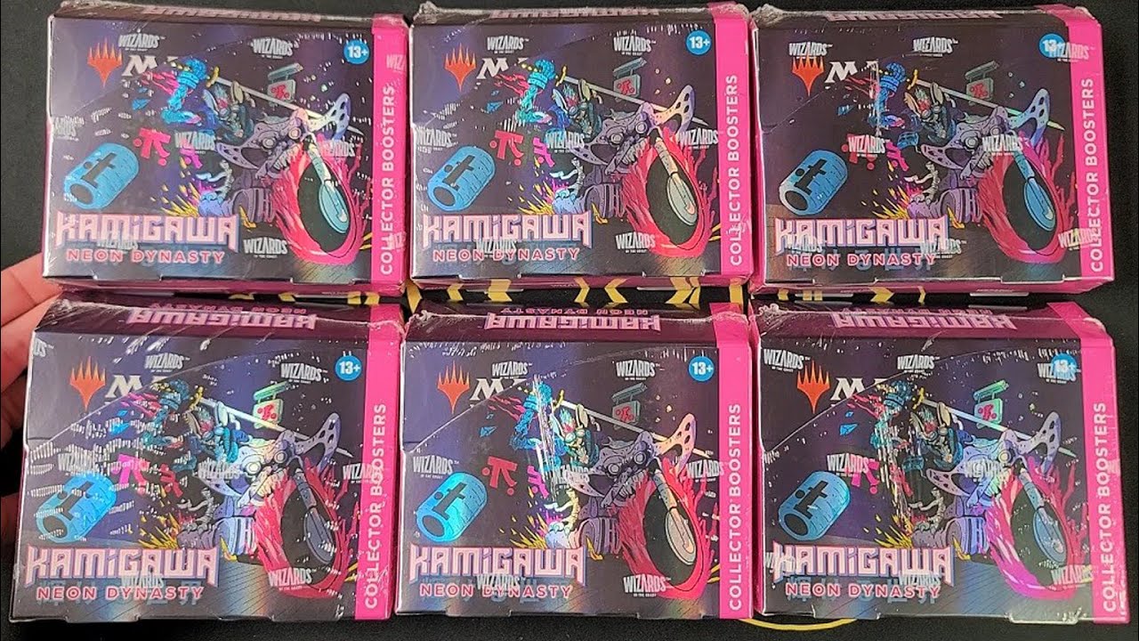 GREEN NEON INK DREAM PULL!  KAMIGAWA NEON DYNASTY COLLECTOR BOXES