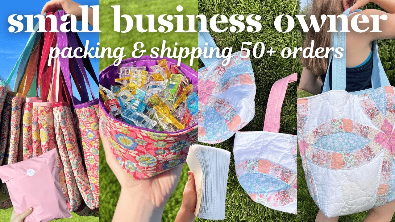 Lets pack my small business orders!✨📦💌 // how I pack orders & what materials I use💗