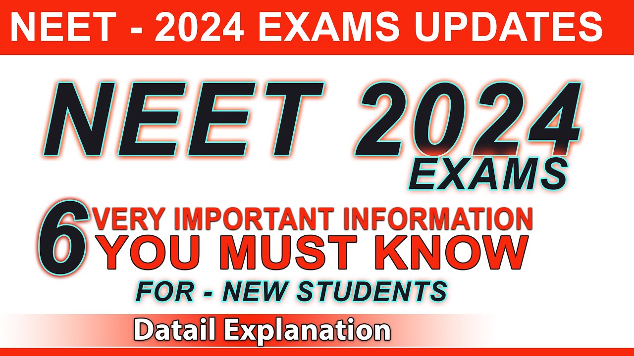 NEET | NEET 2024 | NEET exams preparations | Exam process | #neet2024 | #neetexam