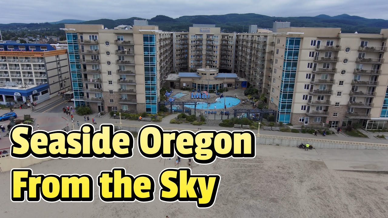Seaside, Oregon Aerial Tour | Drone 4K