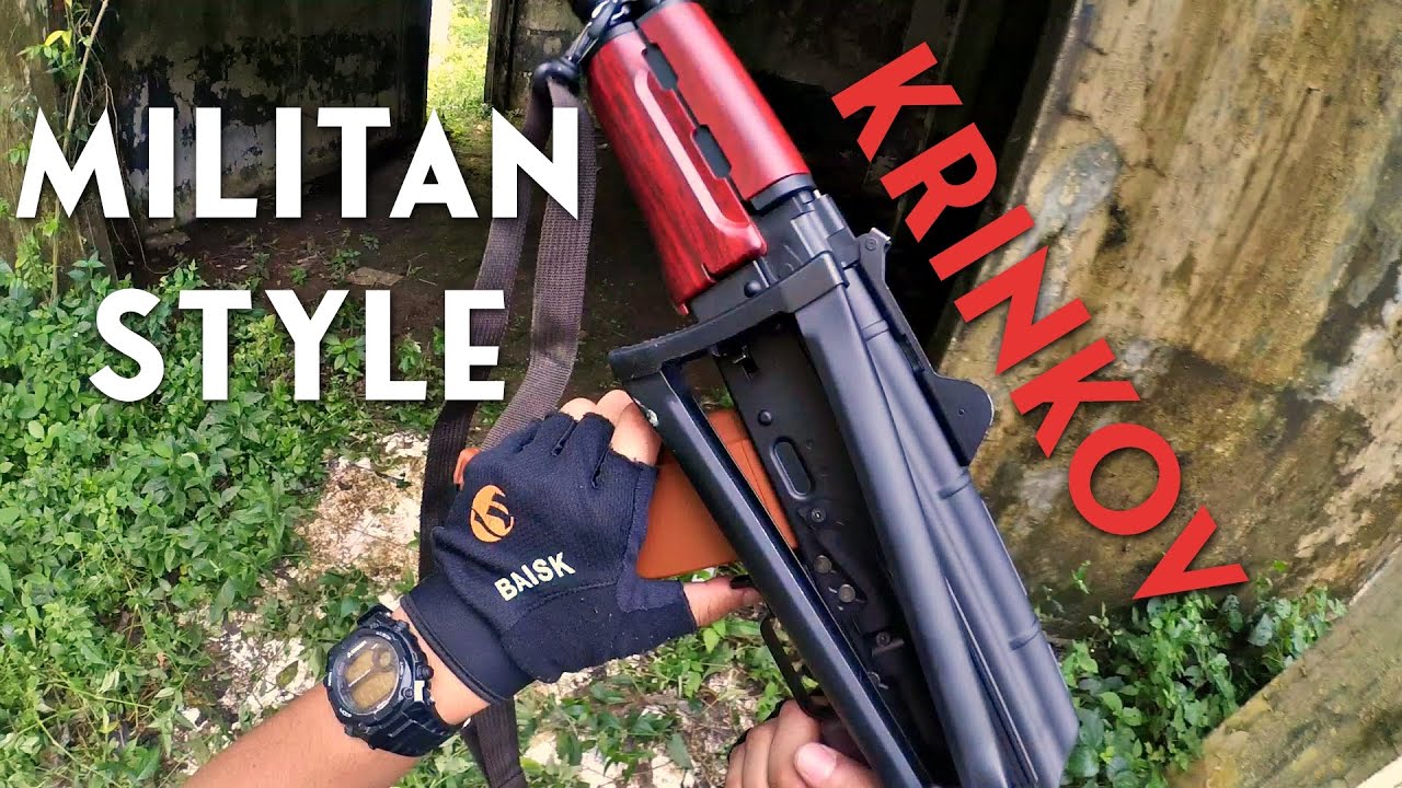 Militan Krinkov feat RenXiang AKS74u | Gel Blaster Indonesia