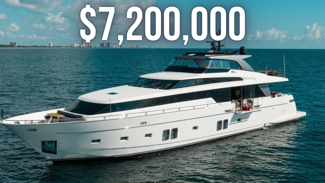 Touring a $7,100,000 Sanlorenzo SL106 SuperYacht