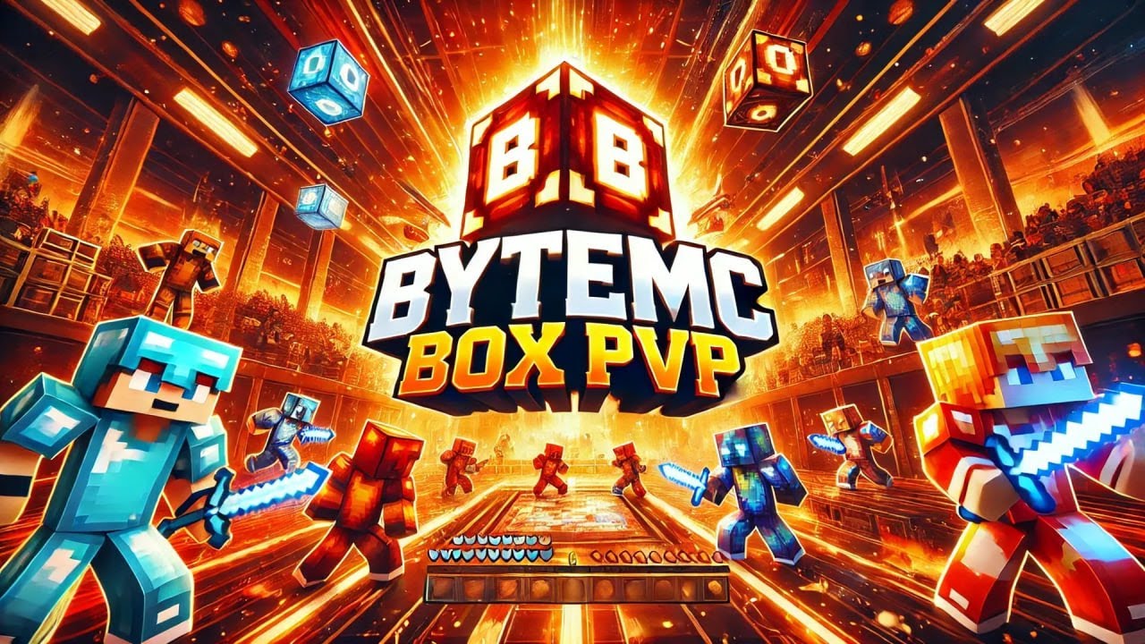 BYTEMC DA BOXPvP REJIMI QOSHILDI SERVERIMIZGA KIRING VA DONATLARIMIZNI SOTIB OLIB ENG KUCHLI BOLING