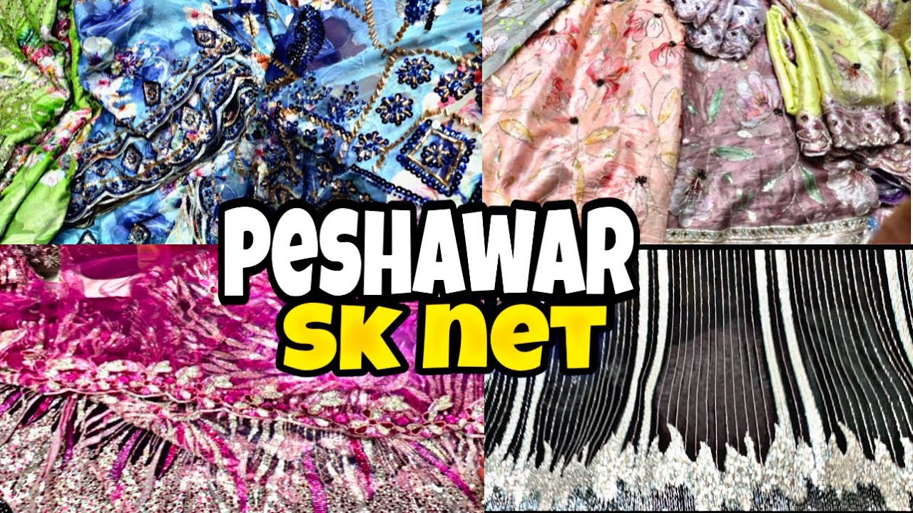 SK Net Peshawar cloth market @ajlanvlogs74 